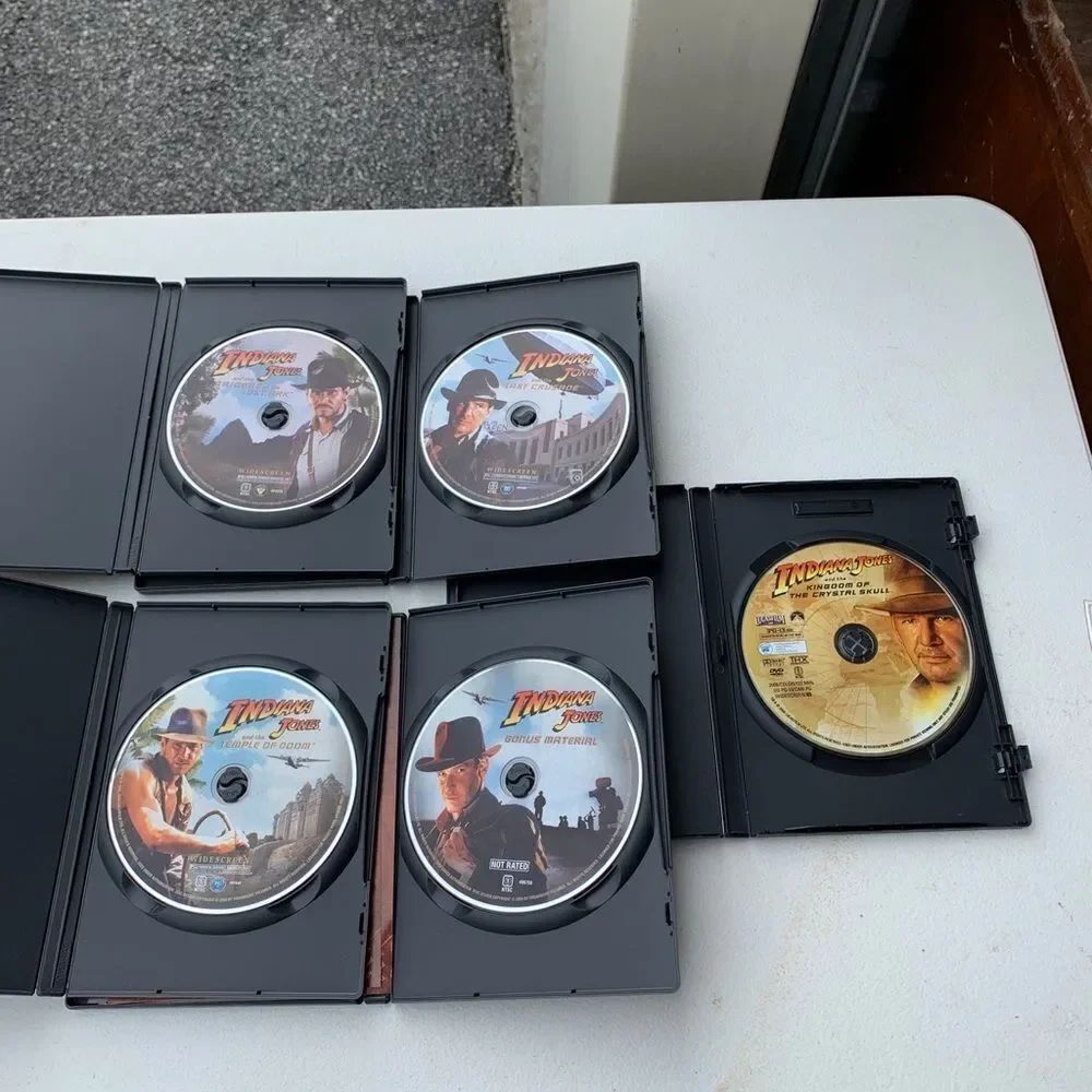 Indiana Jones DVDs  - Picture 3 of 3